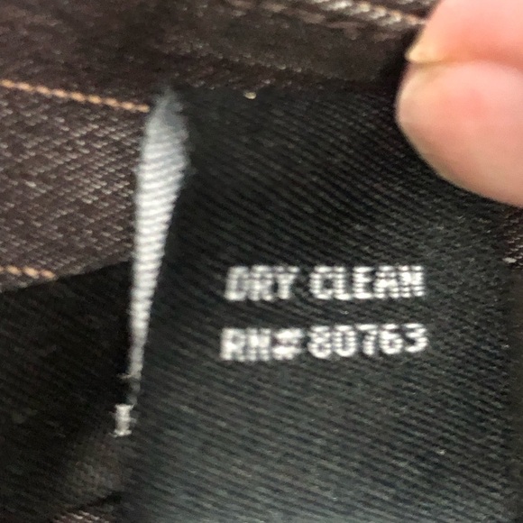 Body by Victoria brown pin striped button detail skirt size 2 - Picture 8 of 9